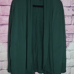 Athleta  PRANAYAMA RESTORE WRAP NIRVANA FABRIC OPEN CARDIGAN PINE FOREST GREEN SP Photo 0