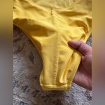 Shade & Shore  One Piece Swimsuit XS Yellow Photo 5