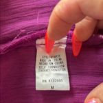 Entro  Asymmetrical Cream and Purple Embellished Blouse Photo 10