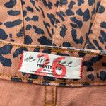 We The Free Leopard Print Mini Skirt Womens Size 26 Zip Up Baddie Mob Wife Chic Photo 4