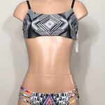 PilyQ  Geometric diamond top and strappy bottom.D-cup/M-bottom Photo 0