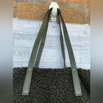 Anthropologie Kassiopea x  Maxi Tote Bag olive green Photo 2