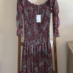 MISA Los Angeles NWT  Sabrina Multicolored Floral Off The Shoulder Maxi Dress Photo 2