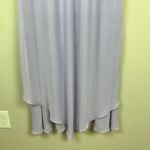 Roamans Maxi Dress Womens 34W‎ Purple Floral Embroidered Neck Sleeveless *Stains Photo 15