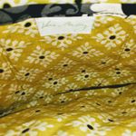 Vera Bradley Damask Crossbody Purse Black Yellow Photo 2