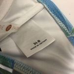 Shade & Shore Bikini Top Underwire Molded Cups Floral Blue Green 34B Photo 3