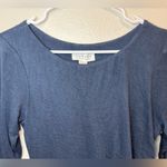 Velvet Tees Velvet‎ Graham & Spencer NWT Navy Long Sleeve Ruched Sheath Dress Bodycon Size L Photo 5