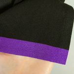 Misook Knit Top Sleeveless Black Purple Trim Sz XS Women Tank Top Office V-Neck Photo 10