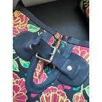 Western Chief Womens Vintage Garden Navy Floral Rubber Leather Rain Boots sz 7 Photo 6