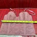 Victoria's Secret Corset Bra lace top 32C Photo 5