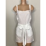 Lucky Brand New. sheer white romper/coverup. Normally $79 Photo 2