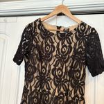 Bobeau ‎ Black Lace Dress Size Medium Photo 2