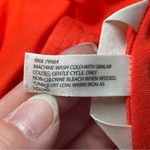 Soma Sleeveless Pleat Front Swing Dress Orange Small Casual Vacay Beach Cruise Photo 5