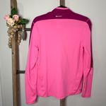 Champion  Performax Pink Half Zip Long Sleeve Athletic Pullover Top Medium Photo 3