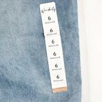 Wonderly Size 6 Jeans Distressed Light Blue Girlfriend Crop Ankle Straight 615 Photo 10