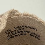 Haute Hippie  Makayla Crochet Sandals Cream Tan Size 6.5 Photo 9