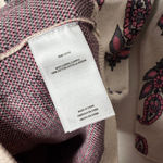 English Factory 100% Cotton Long Sleeve Paisley Mini Knit Sweater Dress Small Photo 7