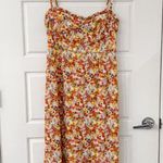 Hutch NEW Anthropologie Sweetheart Midi Dress Floral Photo 4