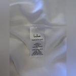 lulus dress small NWT made with love Low Round neck Open Back waistline White Size M Photo 14