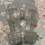 Forever 21 x Barbie Clear & Glitter Jelly Block-Heel Sandals Photo 4