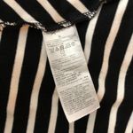 Old Navy  Shift Dress Long Sleeve Striped Stretch Black White Size M Photo 3