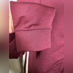Adidas Women’s Track Jacket three back pockets size medium maroon Photo 5