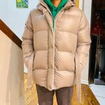 Wilfred Free Belted Down Puffer Jacket Photo 2