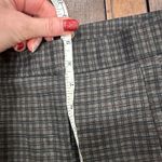 Amanda & Chelsea Womens Size 8 Plaid Straight Leg Career Pants Gray Black Photo 9