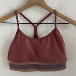 NYLORA Metallic Banded Y Back Sports Bra Medium Photo 0