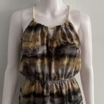 One Clothing Black, gray, gold maxi dress from Photo 1