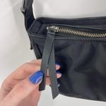 & Other Stories & Other Stories Women's Lined Top Zip Purse Shoulder Bag Navy Black Size Small Photo 8