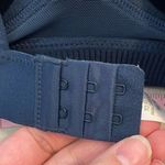 Crane Two Tone Blue Full Coverage Sports Bra With Adjustable Back Photo 8