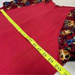 Umgee  L Ruffled Mini linen blend Sundress Raglan tiered Sleeves distressed hem Photo 4