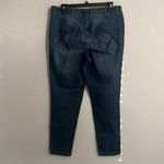 Lane Bryant  High-Rise Tighter Tummy Two-Tone Skinny Jeans in Dark Wash, Size 18 Photo 2
