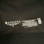 Athleta  Black and White Detail Sports Bra Photo 5