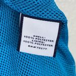FILA Aqua Blue Half Zip Windbreaker Pullover Jacket Photo 6