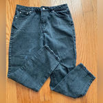 Princess Polly Black Denim Jeans Size 10 Photo 0