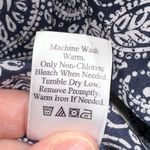 Coldwater Creek  Blue & White Button Down Paisley Bandana Petite Blouse Photo 5