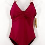 All In Motion  Purple Cinch Front One Piece Photo 0