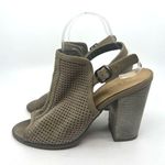 Kelsi Dagger  Brooklyn Perforated Suede Sandals Women's 10 US Photo 1