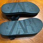 ZARA  Women’s athletic straps sandals rhinestones Black Size 39 (Q) Photo 5