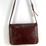 Il Bisonte Brown Leather Shoulder Bag Handbag Forestcore Autumn Renfaire Photo 10