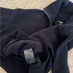 Uniqlo :C Premium Labmswool Half Zip long sleeve sweater navy size L Photo 4