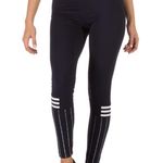 Adidas Blue & White Athletic Sport Legging Pants M Photo 2