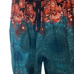 None Bohemian Maxi Skirt with Tie Waist Photo 1