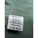 Azazie Tayla Floor Length Chiffon Sheath Dress Size A2 Eucalyptus Bridesmaid Photo 8