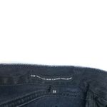 Aritzia  Denim Forum The '90s Mid Rise Cargo Mini Denim Jean Skirt Black Eyeliner Photo 5