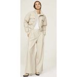 Saunders Faux Leather Puffer Jacket Size M Size M Photo 1