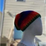 Hemp Leaf‎ Mary Jane Slouchy Hat Fleece Lined Green Photo 4