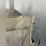 Angel Kiss Distressed denim vest size small‎ Photo 7